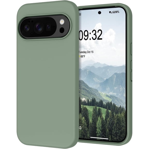 FRKSMD-Designed for Pixel 10 Pro XL Case (2025) [Hard Shell] [Military-Grade Protection] Slim Cover 6.8 inch- Calke Green