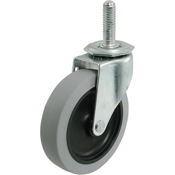 FRKSMD-Hardware 3265 3-Inch Threaded Stem TPR Caster, 110-lb Load Capacity
