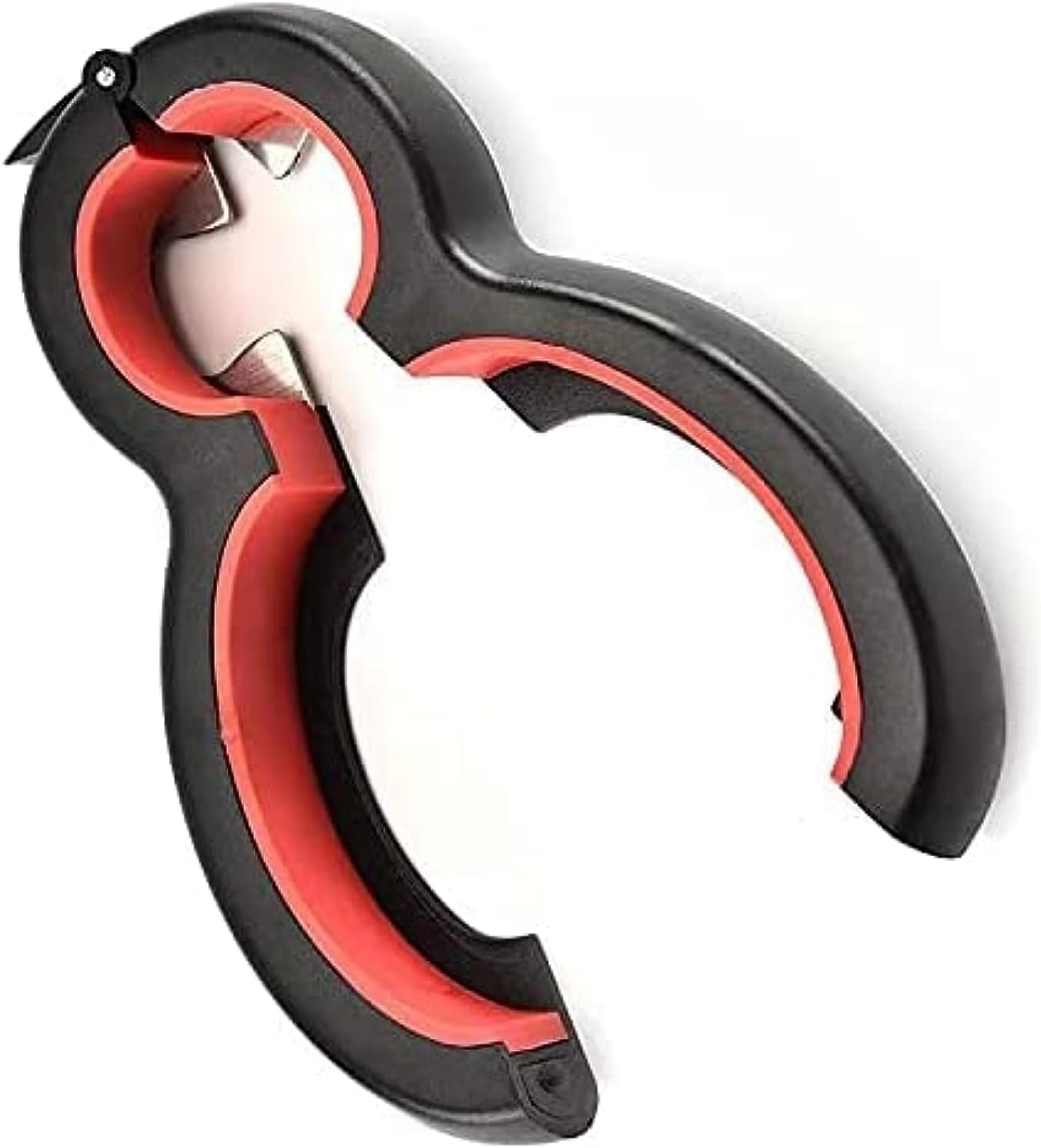 FRKSMD-Helping Hand Senior Arthritis Can Opener - 6 in 1 Bottle & Jar Opener with Adjustable Silicone Grip