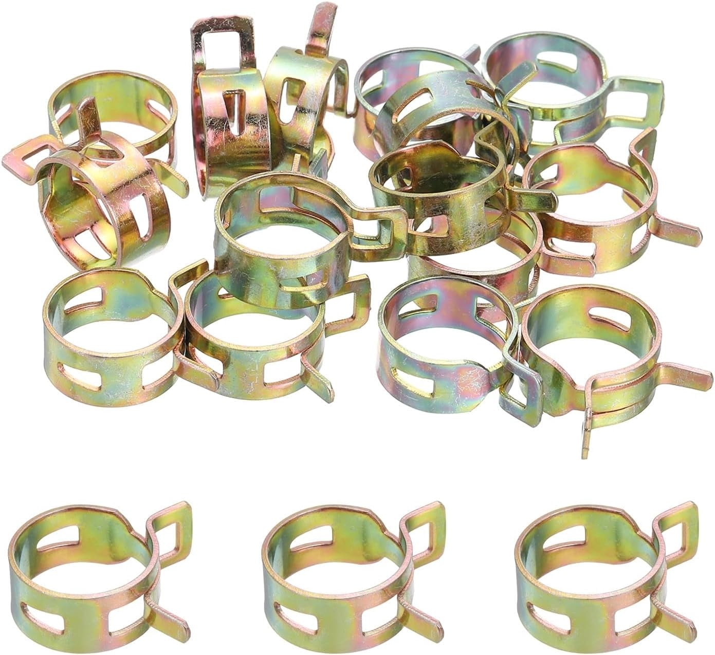 Pressure Spring Clips FRKSMD-ID 18.5mm 3/4inch Fuel Line Hose Clips, Pipe Clamps, Spring Hose ...