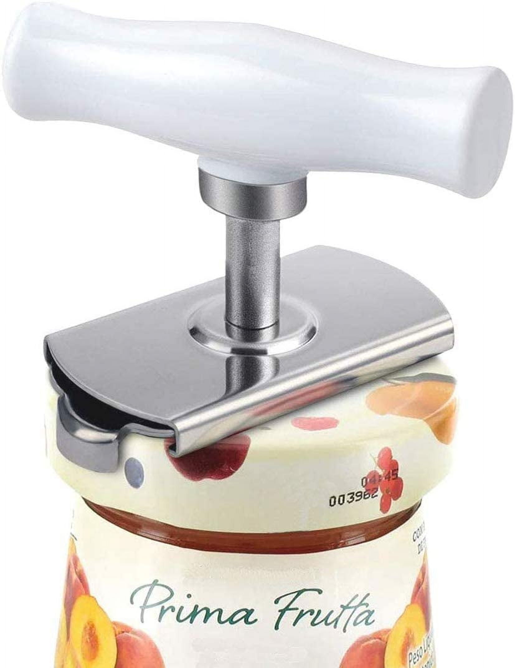 FRKSMD-Jar Opener Multifunction Adjustable for 1-4 inches Bottle Can, Stainless Steel Lids Off Jar Opener. Fit Seniors, Arthritis, Women, Chilren, Weak Hands