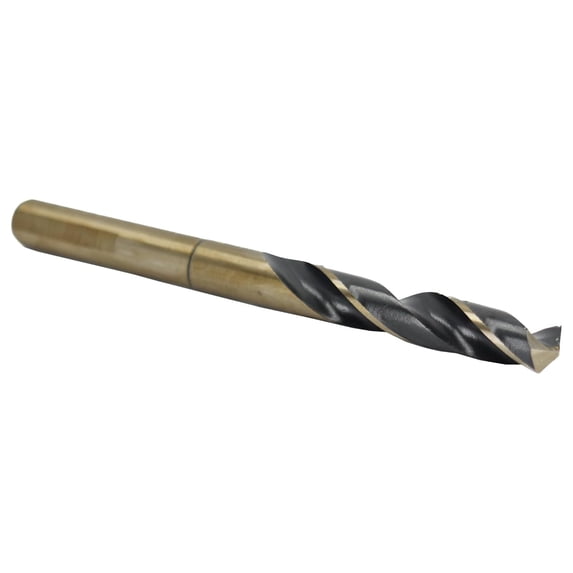 FRKSMD-- KFDRSD3/8X27/64 27/64" Reduced Shank High Speed Steel Black & Gold KFD Drill Bit with 3/8" Shank, KFD Series