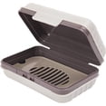 thumbnail image 1 of FRKSMD-Leakproof Travel Soap Case with Lid and Removable Drain Tray - Portable Bar Soap Holder for Travel, Camping, Gym, Outdoor Use - Fits Most Standard Soaps - Made of Durable PP Plastic, 1 of 3