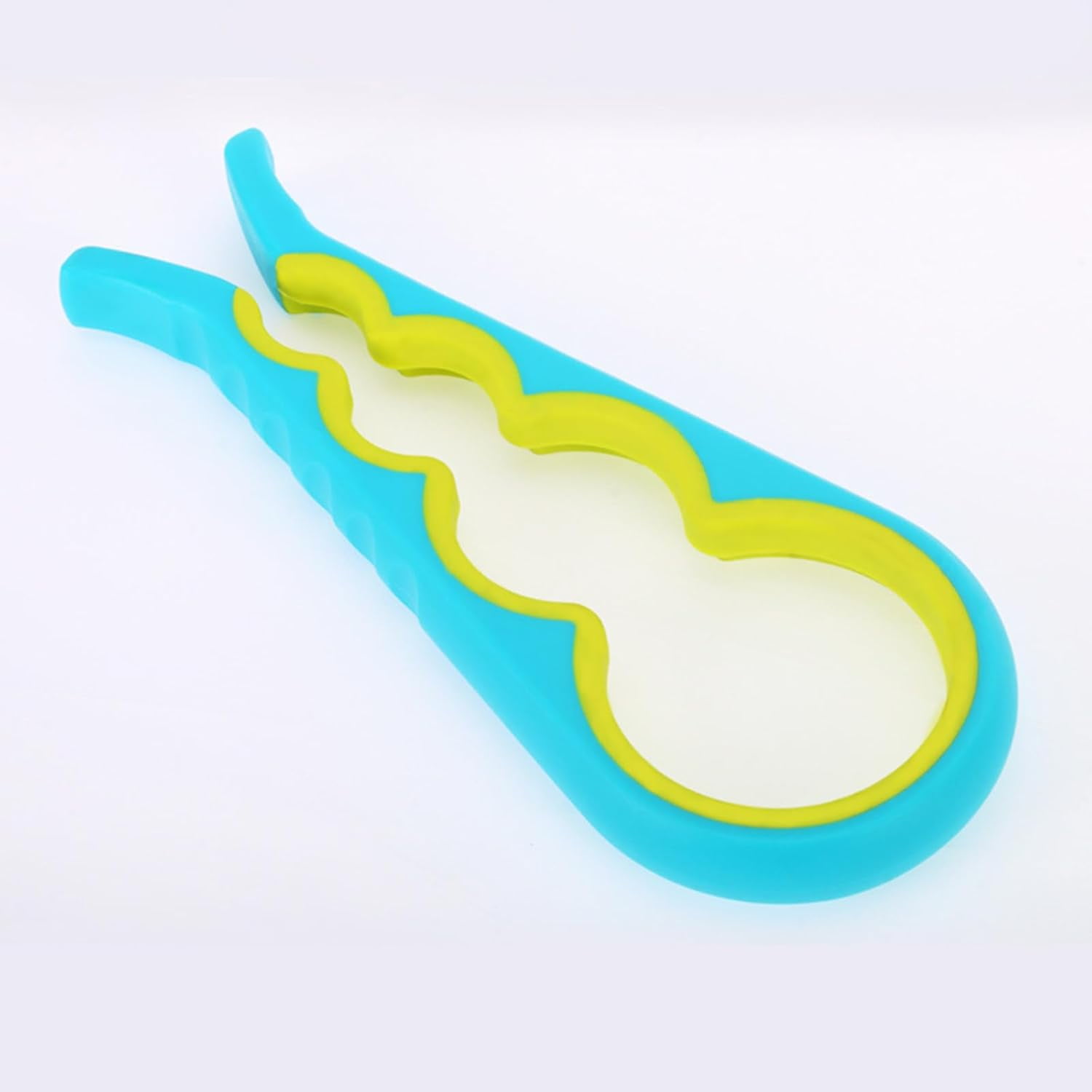 FRKSMD-Multi-Color Bottle Opener and Can Opener for Weak Hands, Elderly Arthritis, Elderly, Jar Lid Opener with Rubber Pad for Jar Opener and Corkscrew Opener (blue-green)