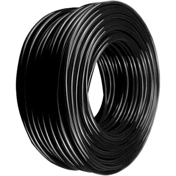 FRKSMD-PNEUMATIC Black 6mm or 1/4 OD 4mm ID Polyurethane PU Air Hose Pipe Tube Kit 12 Meter 39.4ft
