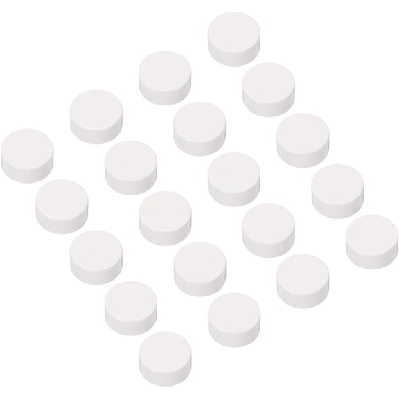 FRKSMD-PVC Tube Covers End Caps Pipe Inner PVC 32mm End Caps Round Plugs for Hose Electrical Conduit Pack of 60