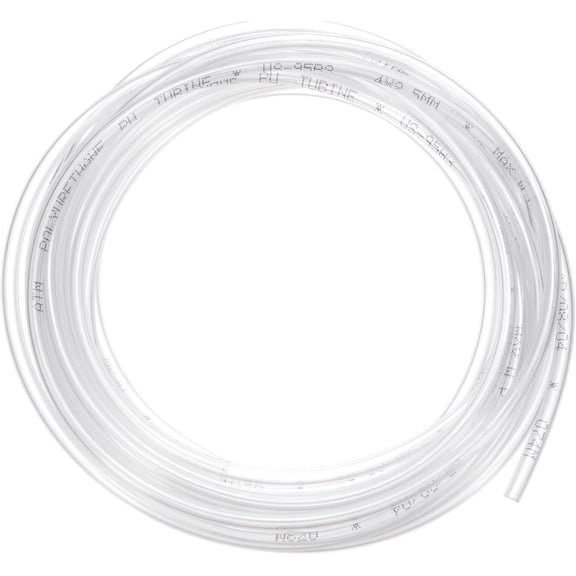 FRKSMD-Pneumatic Tubing Pipe, 2.5mm(ID) x4mm(OD) PU Polyurethane Air Compressor Hose for Air Compressor Fitting/Gas/Fluid Transfer, Air Hose Line Tube [5M/16.4ft, Clear]