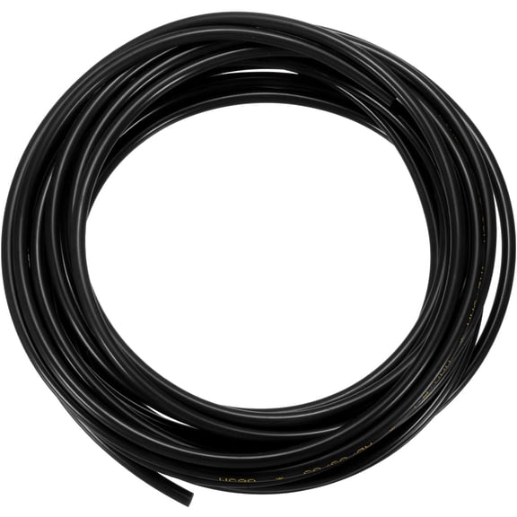 FRKSMD-Pneumatic Tubing Pipe, 2.5mm(ID) x4mm(OD) PU Polyurethane Air Compressor Hose for Air Compressor Fitting/Gas/Fluid Transfer, Air Hose Line Tube [5M/16.4ft, Black]