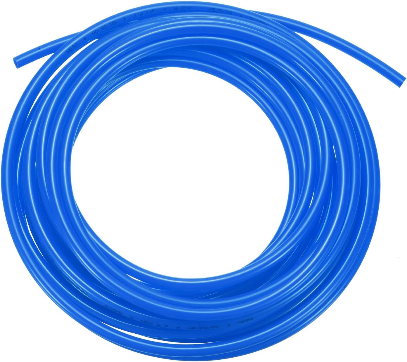FRKSMD-Pneumatic Tubing Pipe, 5mm(ID) x8mm(OD) PU Polyurethane Air Compressor Hose for Air Compressor Fitting/Gas/Fluid Transfer, Air Hose Line Tube [10M/32.8ft, Blue]