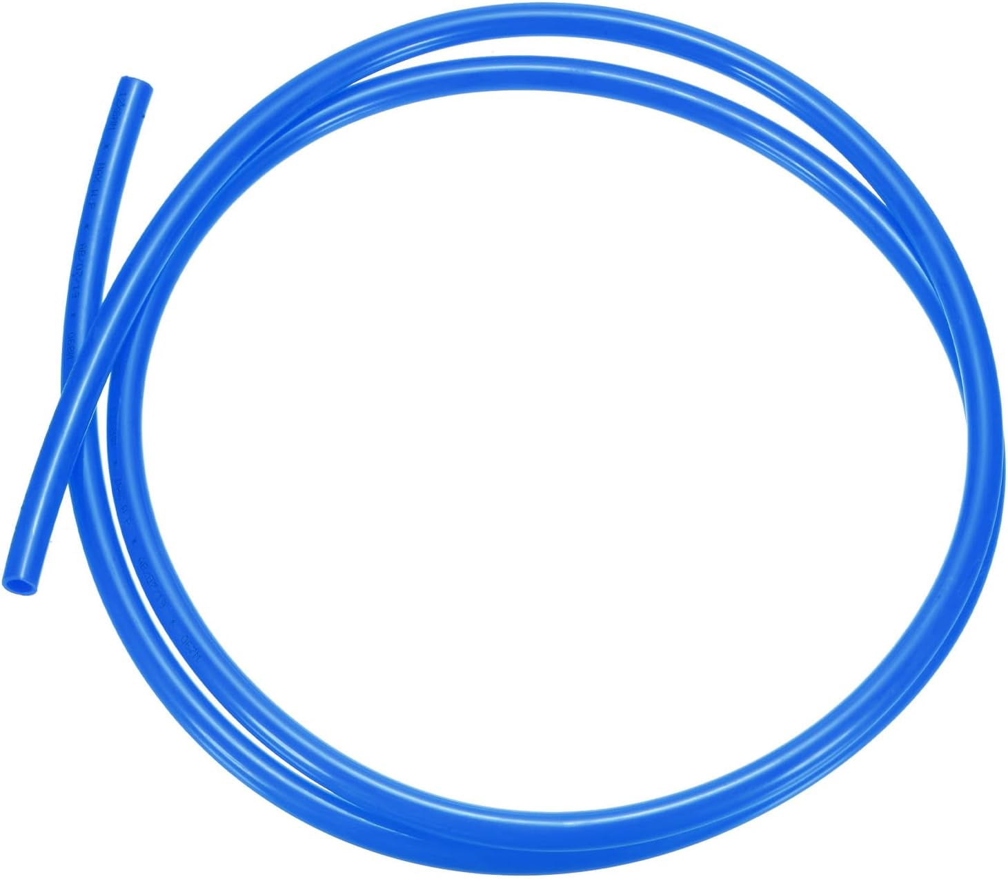 FRKSMD-Pneumatic Tubing Pipe, 8mm(ID) x12mm(OD) PU Polyurethane Air Compressor Hose for Air Compressor Fitting/Gas/Fluid Transfer, Air Hose Line Tube [2M/6.56ft, Blue]