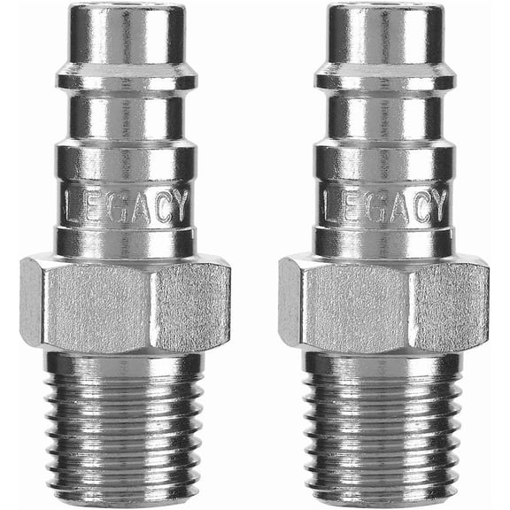 FRKSMD-Pro High Flow Plug, 1/4" Body, 1/4" MNPT, 2 Pack - A53440FZ-2PK
