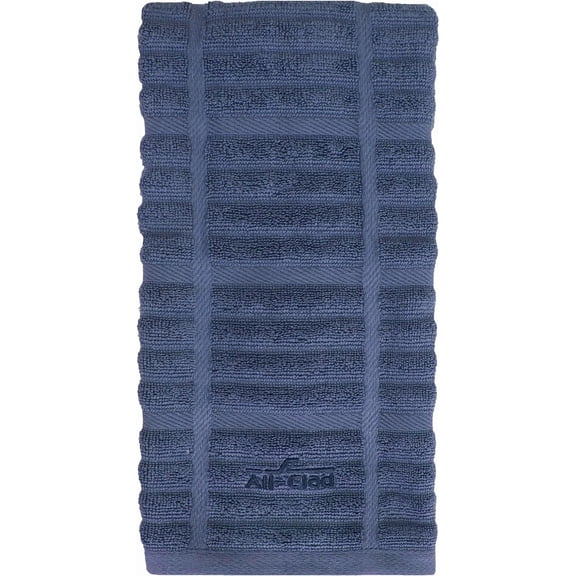 FRKSMD-Solid Kitchen Towel, 1-Pack, Indigo