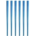 thumbnail image 1 of FRKSMD-Stainless Steel Chopsticks,Reusable ,Dishwasher Safe , Easy to Use（6 PCS,blue）, 1 of 2