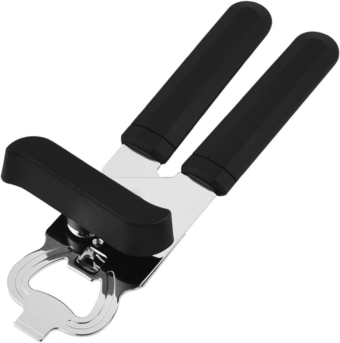 FRKSMD-Stainless Steel Manual Can Opener, Multifunctional Heavy Duty Hand Held Can Openers with Easy Turn Knob, Kitchen Essentials for Seniors, Sharp Blade&Smooth Edge for Seniors