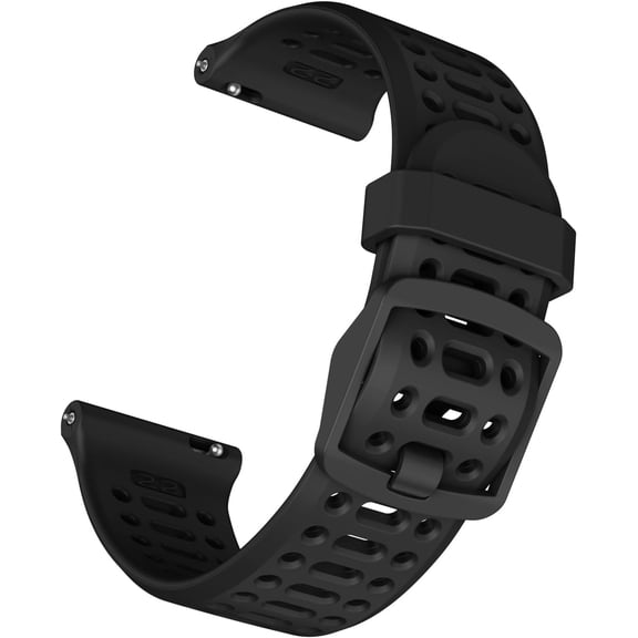 FRKSMD-Watch Bands for Coros Pace 3/Apex 2 Pro/Apex Pro/Apex 46mm Smart Watch, 2mm Quick Release Sports Silicone Watch Band Breathable Wristband Strap for Coros Watch