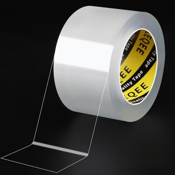FRKSMD-Window Seal Strip Tape for Winter Clear, 2in x 9.84FT, Weather Stripping Sealing Insulation Tape for Windows and Door, Window Frame Sealer Draft Blocker Doors Seals Strips, 0.5mm Thick