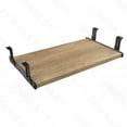 thumbnail image 1 of FRMSAET Office Furniture Accessories Home Hardware 24 inches Keyboard Drawer Tray Wood Holder Under Desk with Adjustable Height slide . (24 inches,Burlywood), 1 of 8