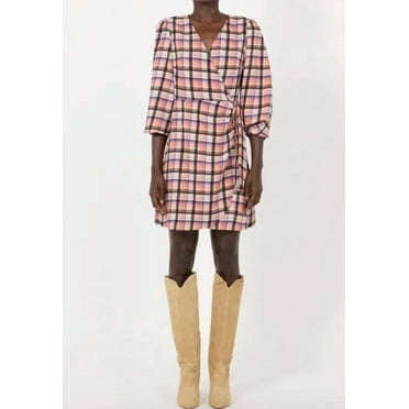 Frnch Gema Dress, Violet/orange