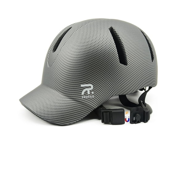 FROFILE Bike Helmet Adult Men Women - (Medium, Gray) Baseball Cap Style Bike Helmet for Adults Bicycle Helmets with Magnetic Buckle Scooter Helmet for Men Women