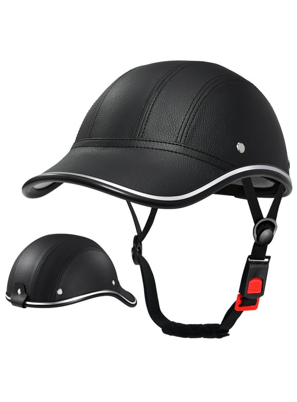 FROFILE Bike Helmet for Men Women - (Medium, Black) Urban Baseball Hat Style Safety Mountain Road MTB Ebikes Bicycle Helmet Cap for Adults Youth