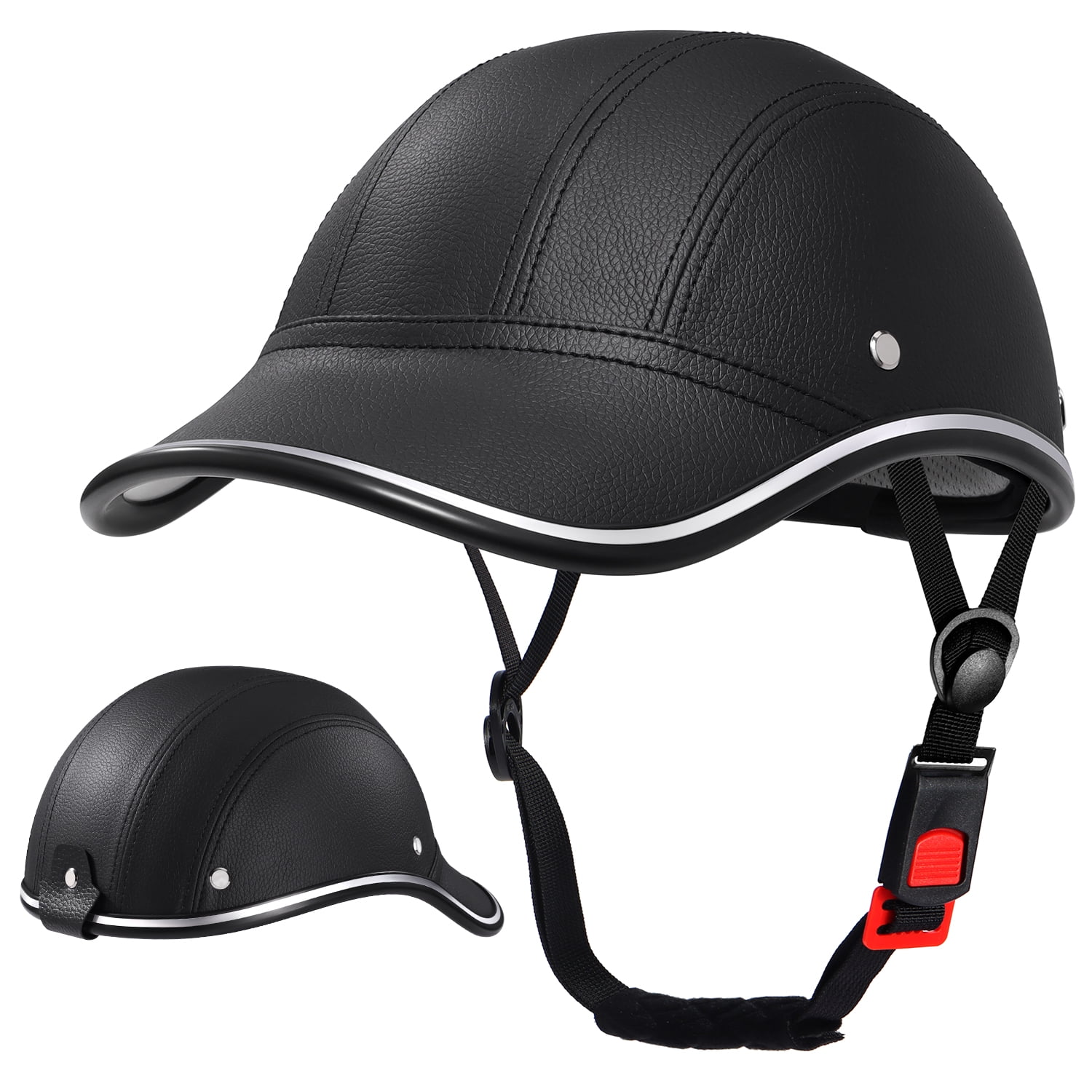 FROFILE Bike Helmet for Men Women (Small, Black) Urban Baseball Hat