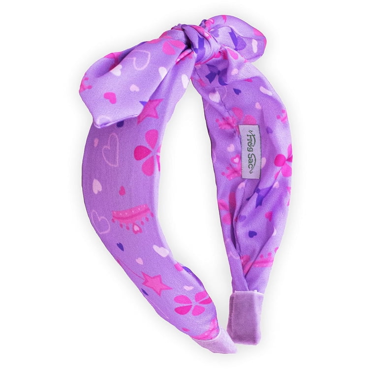 Pink/Purple Ombré Bow Heart Ears Headband Lot Of 9 Claire main image 4