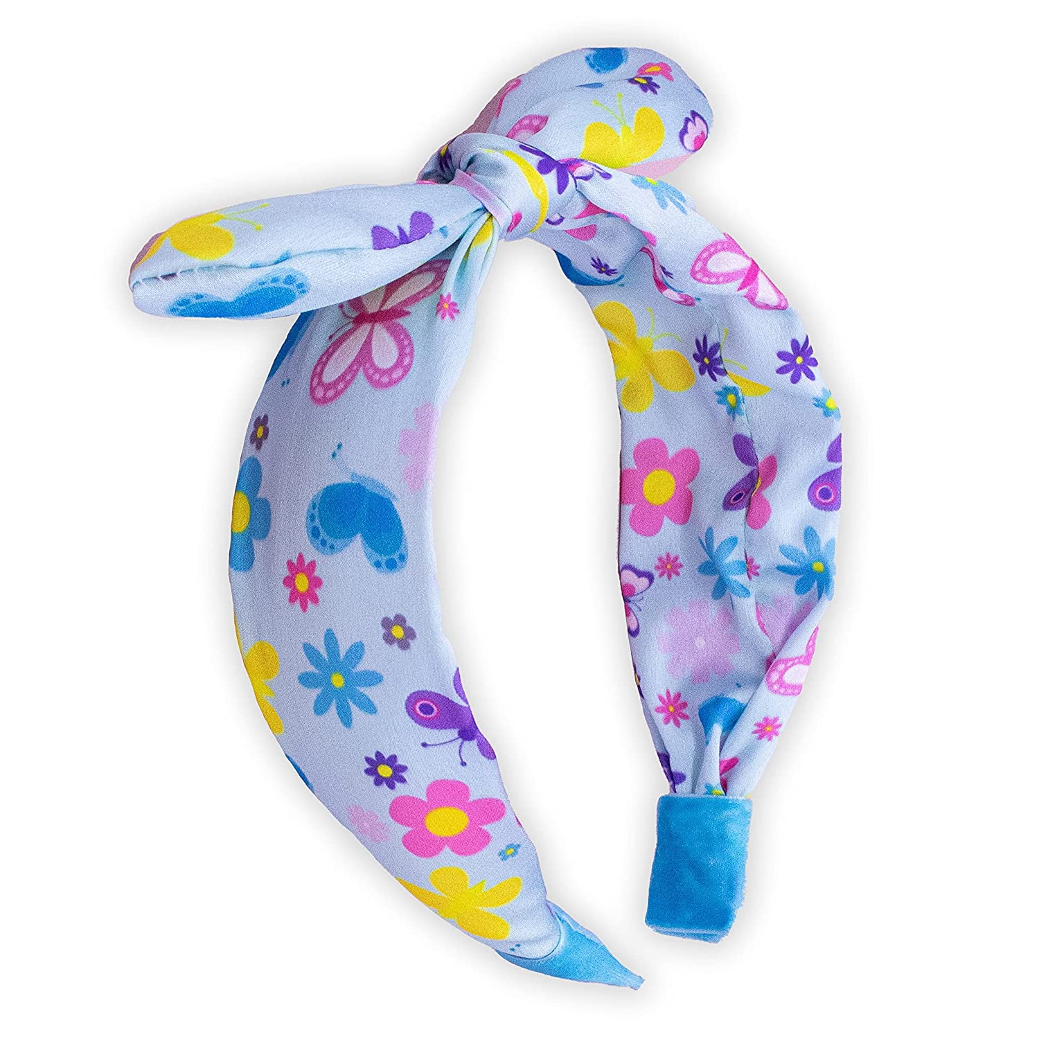 FROG SAC Rabbit Ear Headband for Girls, Knotted Toddler Bow  display picture 1