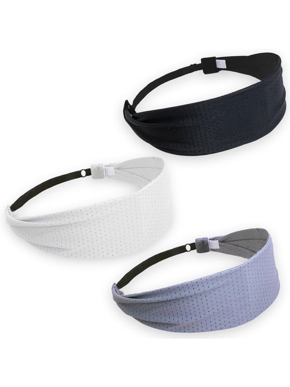 Sport Headbands for Girls, Adjustable Non Slip Athletic Sports Hair Bands for Women