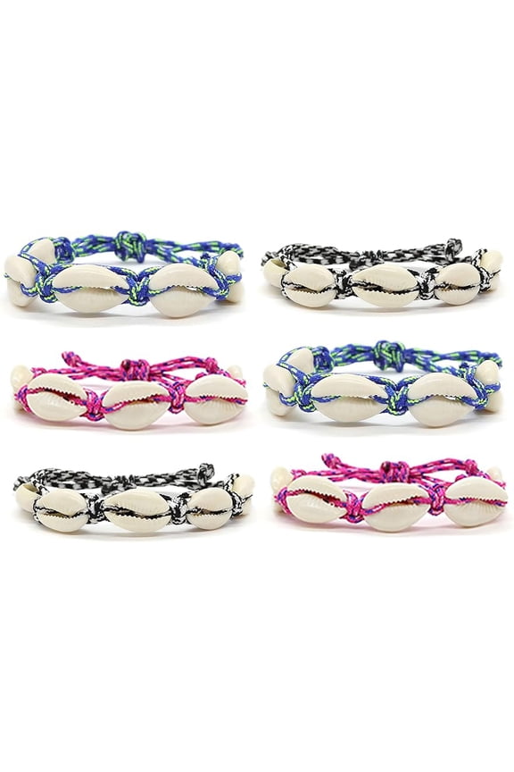 Set- 6 VSCO Bracelets for Teen Girls