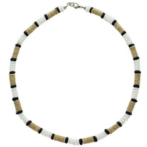 FROG SAC White Puka Shell Necklace for Men, Seashell Necklaces with Clam Chip Beads for Women, Beach Pooka VSCO Choker