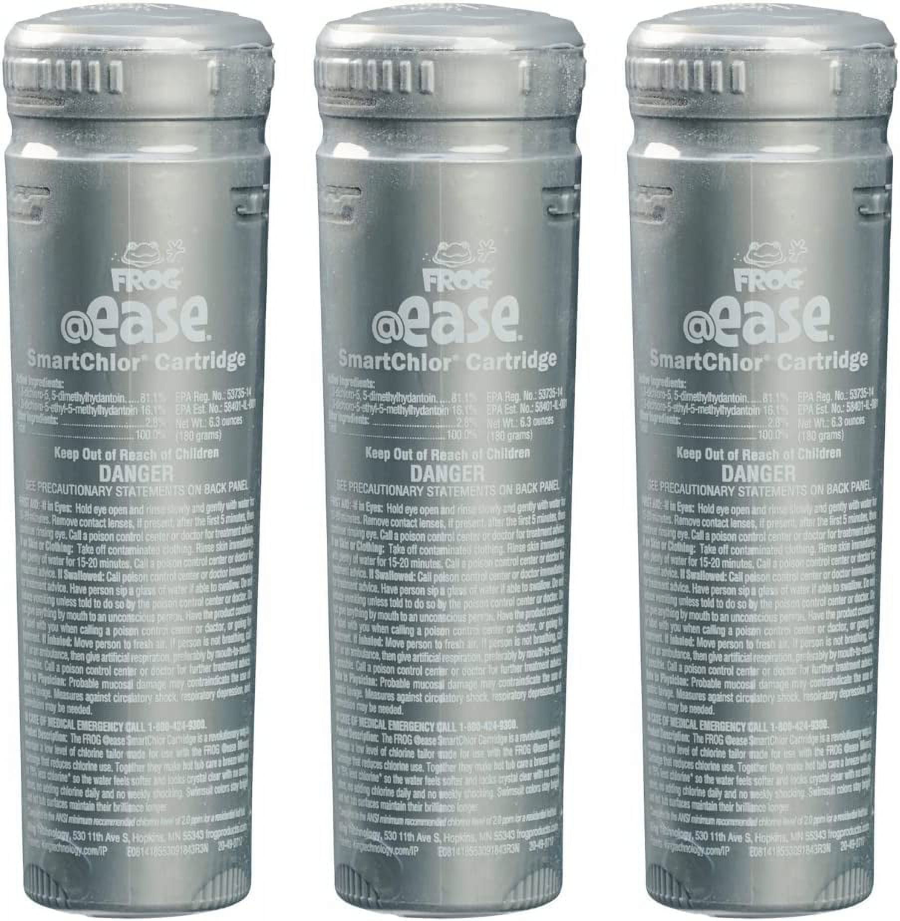 FROG ease InLine SmartChlor Replacement Chlorine Cartridge 3Pack for
