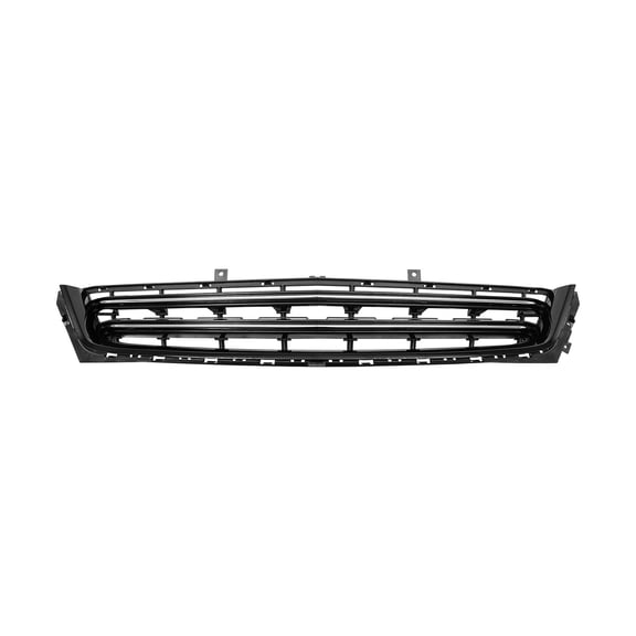 FRONT BUMPER COVER GRILLE; FOR LT AND PREMIER MODELS; BLACK WITH TWO