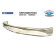 thumbnail image 1 of FRONT BUMPER FACE BAR; CHROME FINISH; WITHOUT AIR VENT HOLES [GAS];   WITHOUT IMPACT STRIP AND GUARD HOLES; WITH LICENSE HOLES, 1 of 1