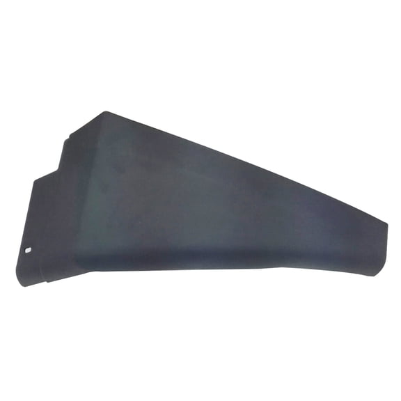 FRONT DRIVER SIDE AIR DAM; MADE OF PLASTIC