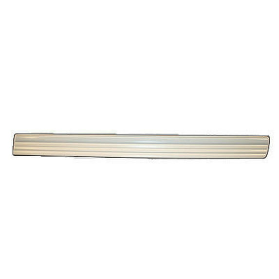 FRONT DRIVER SIDE DOOR MOLDING; WITHOUT GROOVE; PAINT TO MATCH; MADE OF PLASTIC