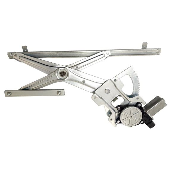 FRONT DRIVER SIDE POWER WINDOW MOTOR AND REGULATOR ASSEMBLY; FITS