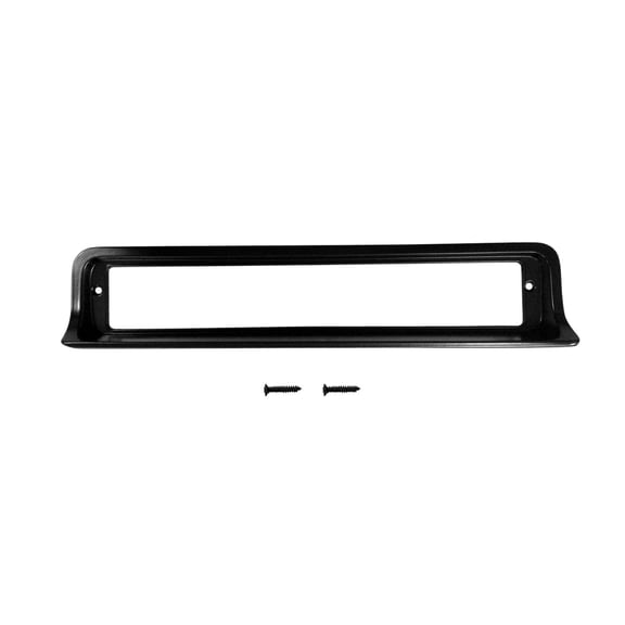 FRONT DRIVER SIDE SIDE MARKER LIGHT BEZEL; FOR 2-DOOR; BLACK; WITH T-15 TORX; MADE OF DIE CAST METAL