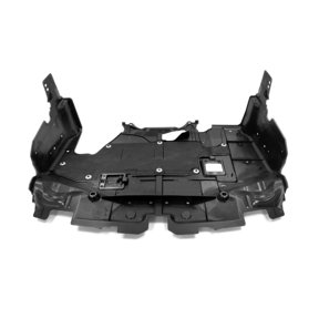 FRONT FORWARD UNDERCAR SHIELD; INJECTION MOLDED; MADE OF PP PLASTIC