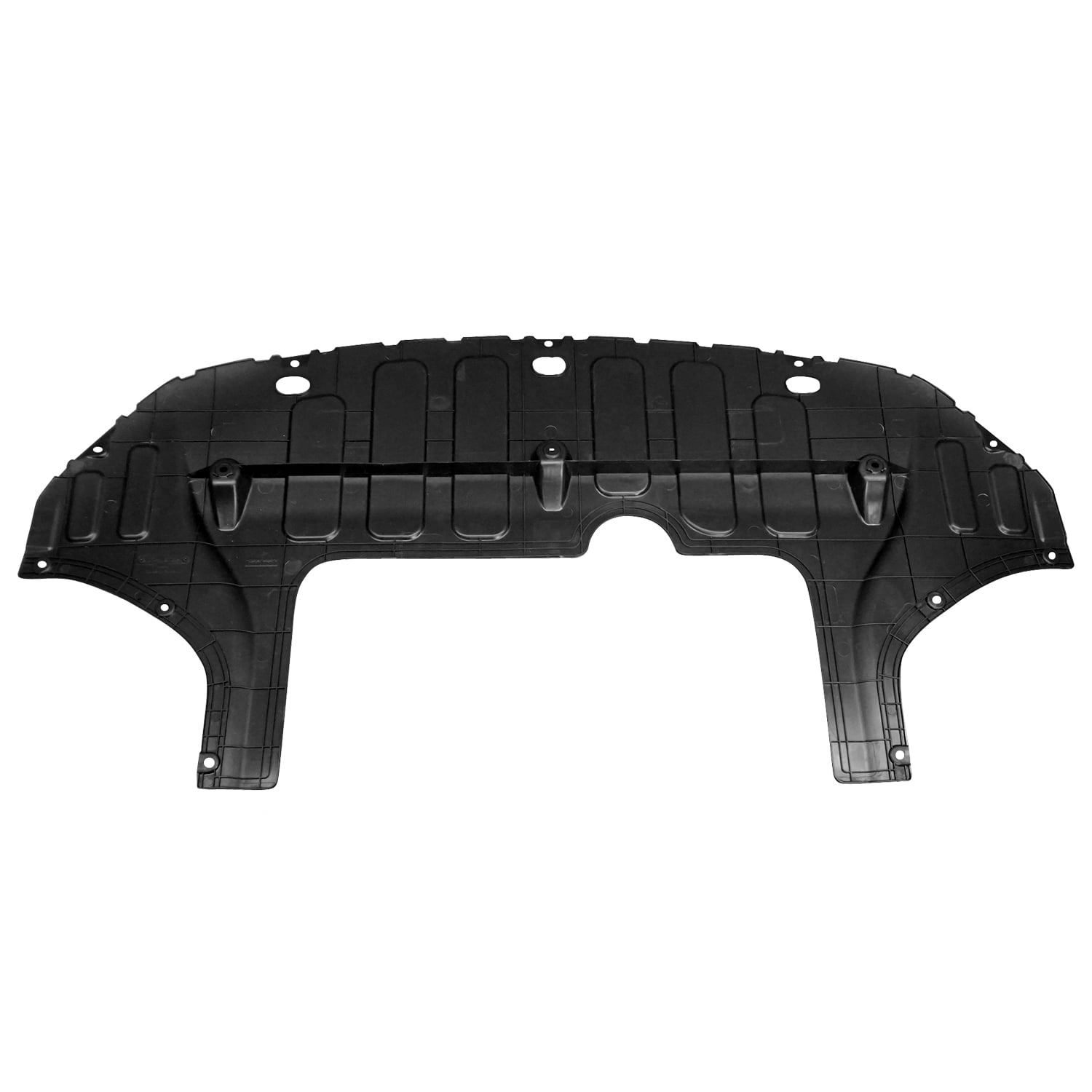 FRONT FORWARD UNDERCAR SHIELD; SEDAN; INJECTION MOLDED; MADE OF PP