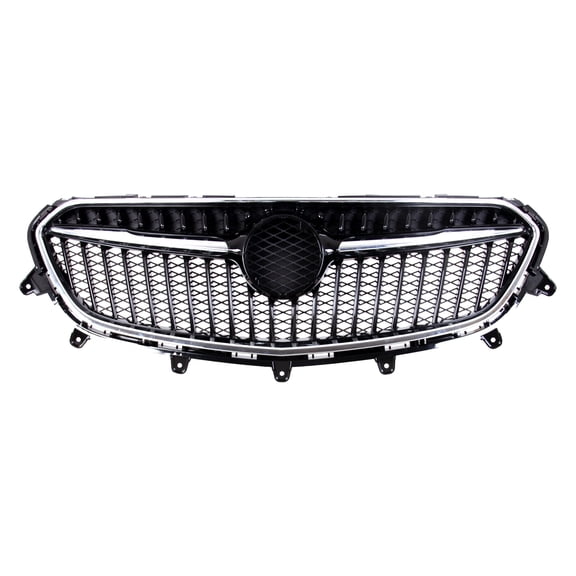 CAPA for 2017-2021 Encore Front Upper Inner Grille Black ABS Plastic GM1200755C