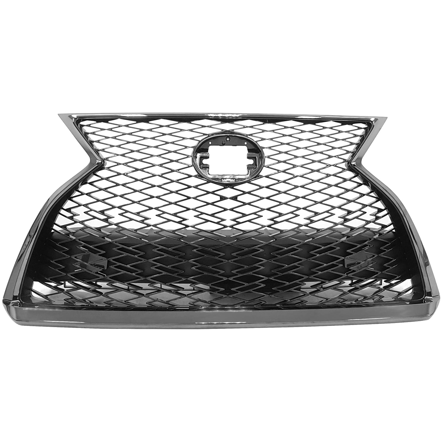 FRONT GRILLE; WITH FSPORT; WITHOUT PARK ASSIST SENSOR HOLES; FOR USE
