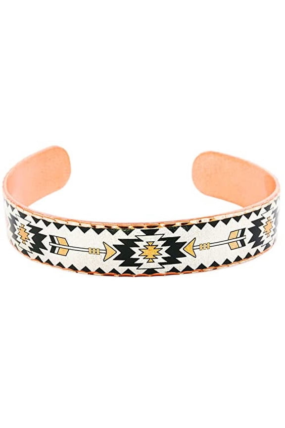 Copper Bracelets Cuff Featuring Southwest Native Bracelets-Arrowhead Bracelets (Arrowhead)