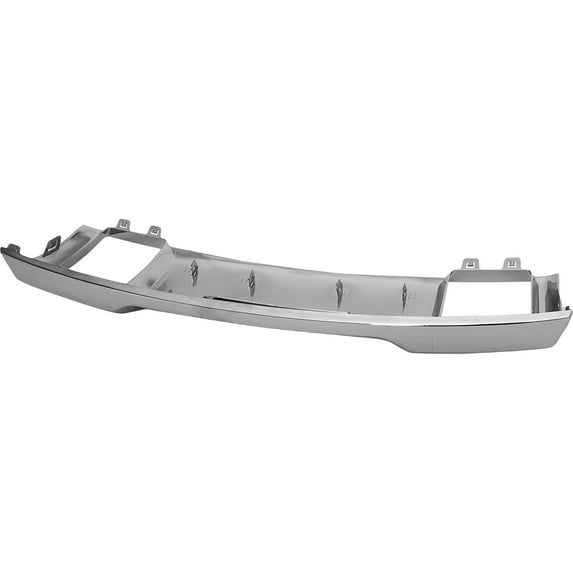 FRONT LOWER BUMPER COVER MOLDING; CHROME INSERT FOR SKID PLATE; MADE