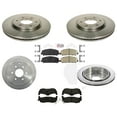 thumbnail image 1 of FRONT & REAR Brake Disc Rotors Ceramic Pads Fits 2017-2018 Nissan Armada, 1 of 6