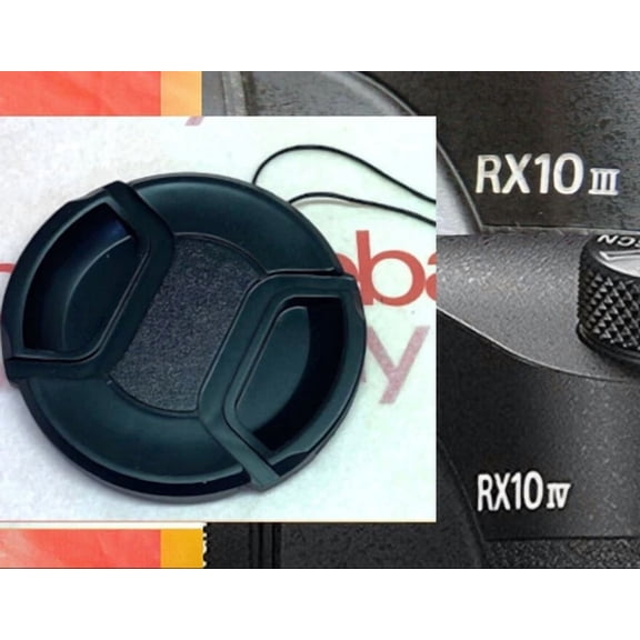 FRONT SNAP-ON LENS CAP 72mm for Sony Cyber-shot DSC-RX10 III, RX10III, RX10 IV