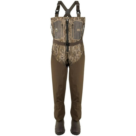 Drake Waterfowl Front Zip Guardian 4-Layer Wader with Tear-Away Liner