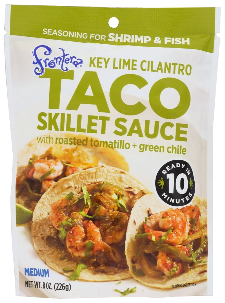 FRONTERA Key Lime Shrimp Taco Skillet Sauce, Medium, 8 oz.