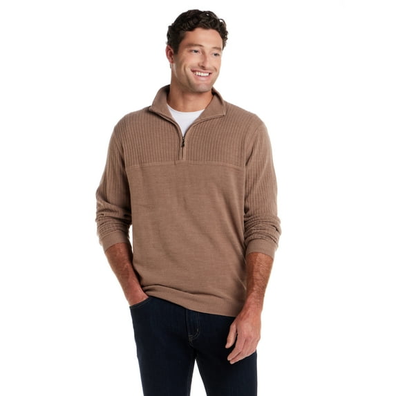 Frontier Threads Men's Soft Touch 1/4 Zip Sweater