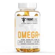 FRONTLINE FORMULATIONS Omega+ Capsules, 4 oz, 1 Count