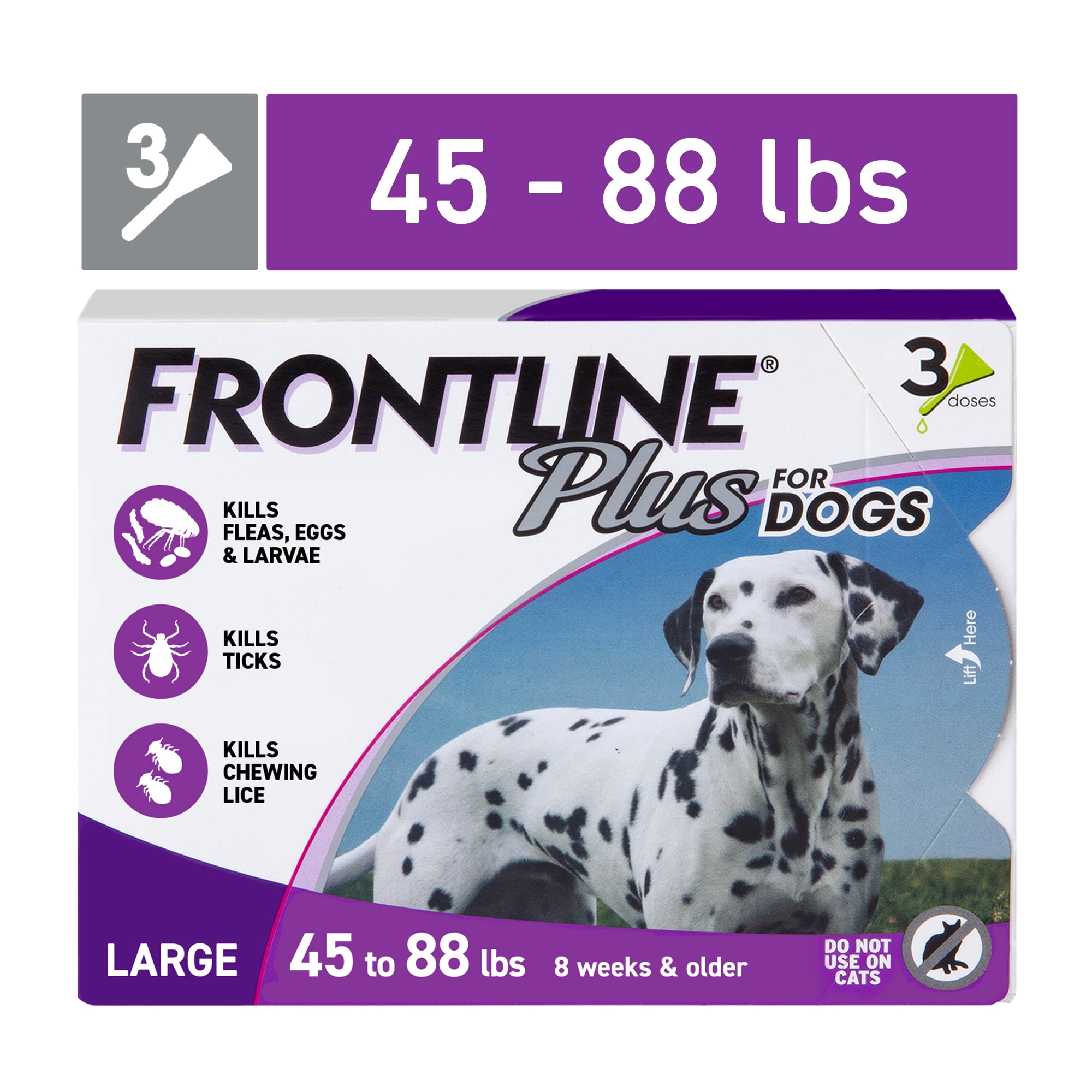 FRONTLINE Plus, Large Dog Flea Tick Treatment, France Ubuy